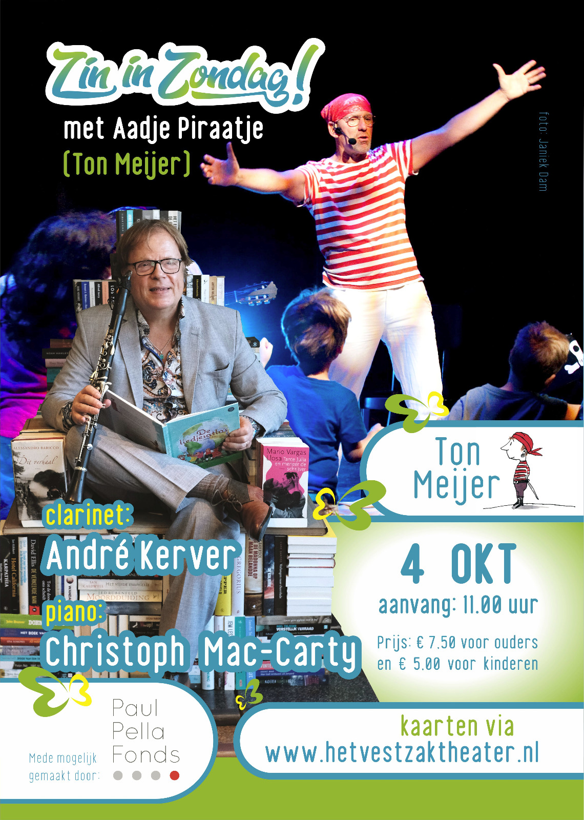 Zin in Zondag met Aadje Piraatje Zin in Zondag met Aadje Piraatje
