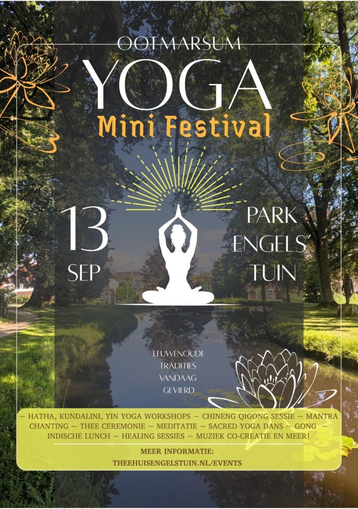 Op het yoga mini-festival Ootmarsum verzorgen André Kerver en  een concert in de reeks 
